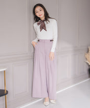 画像をギャラリービューアに読み込む, サイドベルト付きワイドパンツ/MM547301
