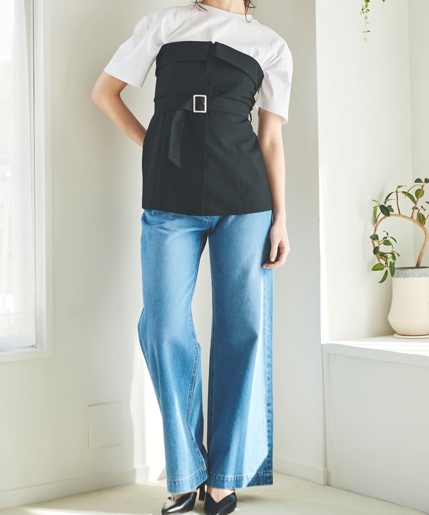 ビスチェ風ベルト ベルト付きビスチェ/TT418104 – MISCH MASCH|31 Sons de mode