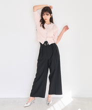 画像をギャラリービューアに読み込む, ベルト付きカラーワイドパンツ/TT517309
