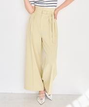画像をギャラリービューアに読み込む, ベルト付きカラーワイドパンツ/TT517309
