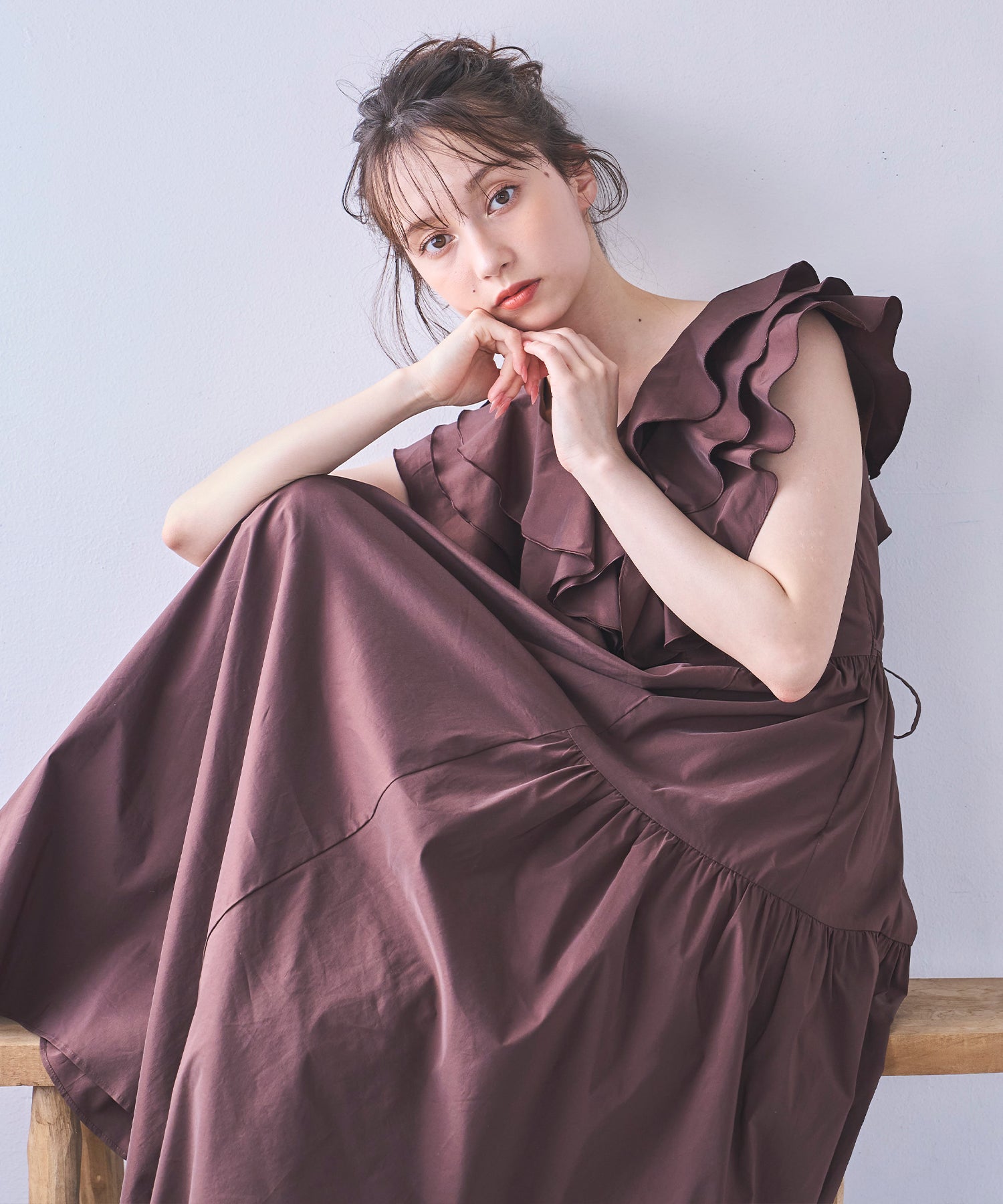 フリルカラーワンピース/TT517426 – MISCH MASCH|31 Sons de mode