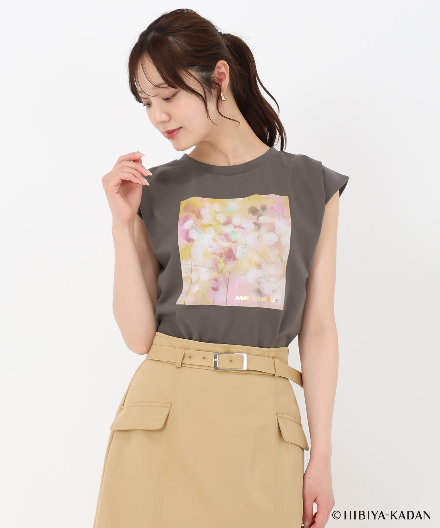 ハロッズ Harrods 素敵 ボタニカル フラワープリント ジャケット 1 コールドダイオーバープリントポロシャツ / Col：YUTA フラワー