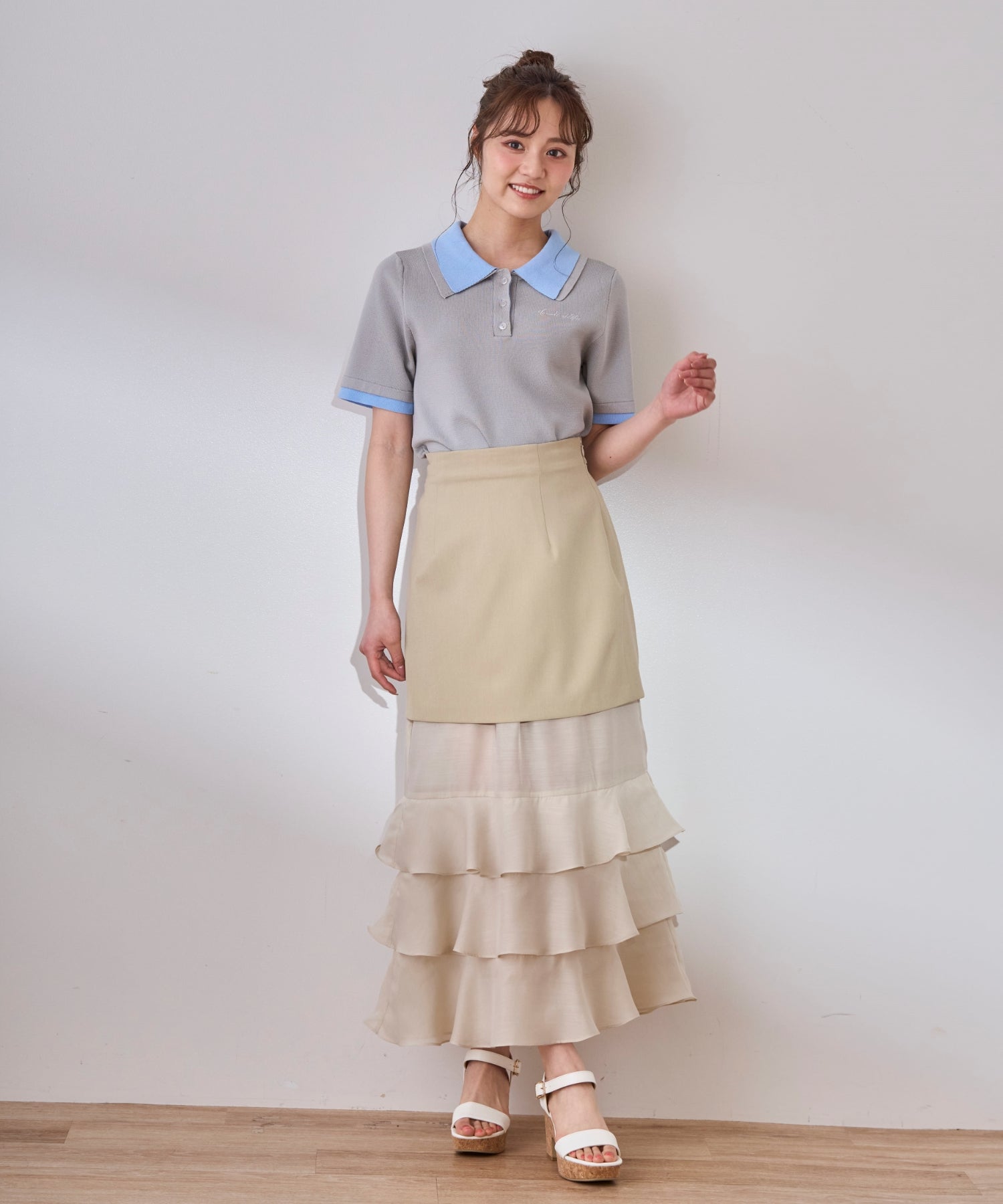 レイヤードポロニット/TT518318 – MISCH MASCH|31 Sons de mode