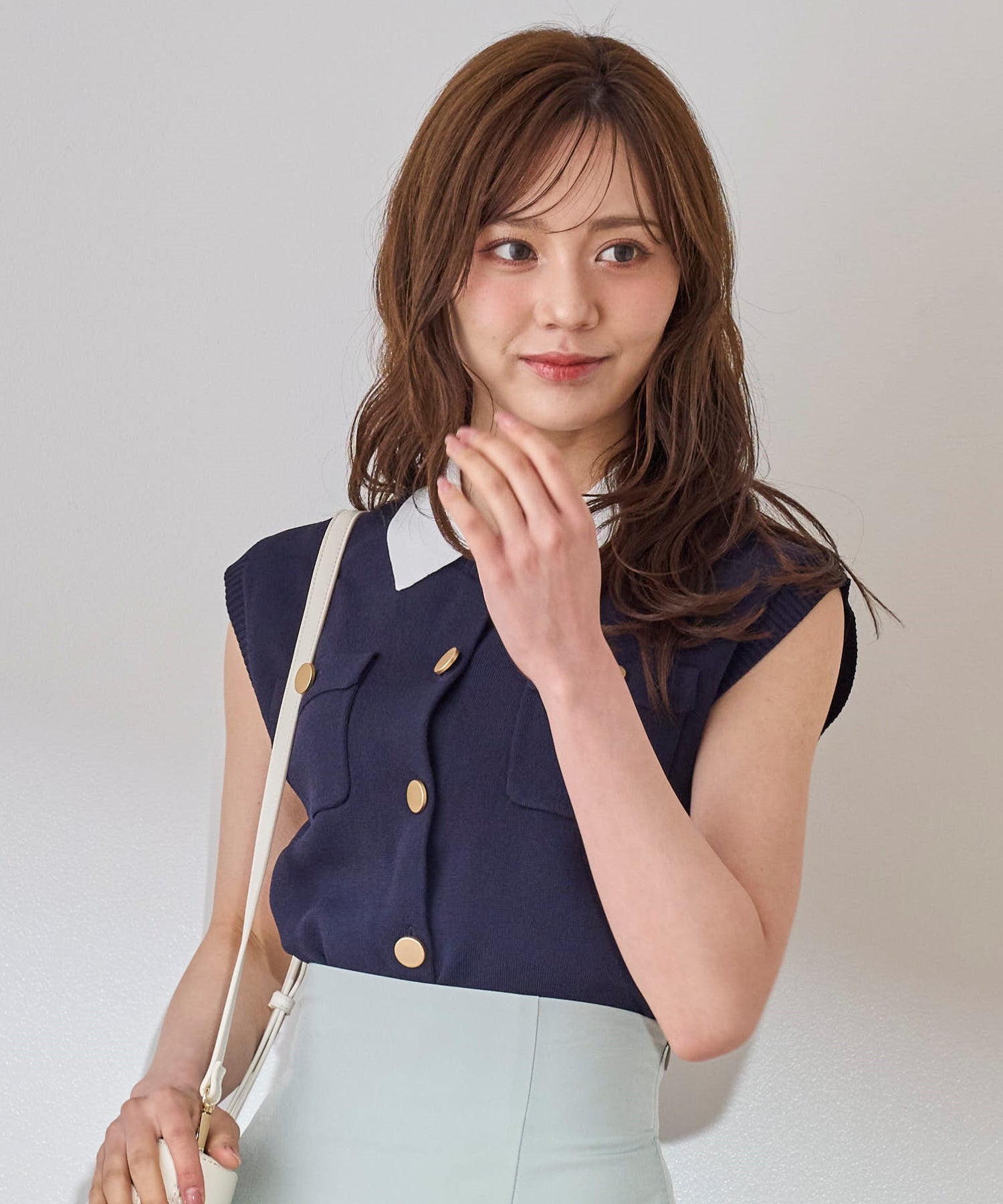 期間限定価格】取り外し襟付きニット/TT518325 – MISCH MASCH|31