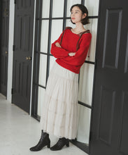 画像をギャラリービューアに読み込む, チュールラメティアードスカート/TT547211
