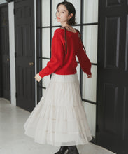 画像をギャラリービューアに読み込む, チュールラメティアードスカート/TT547211
