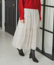 画像をギャラリービューアに読み込む, チュールラメティアードスカート/TT547211
