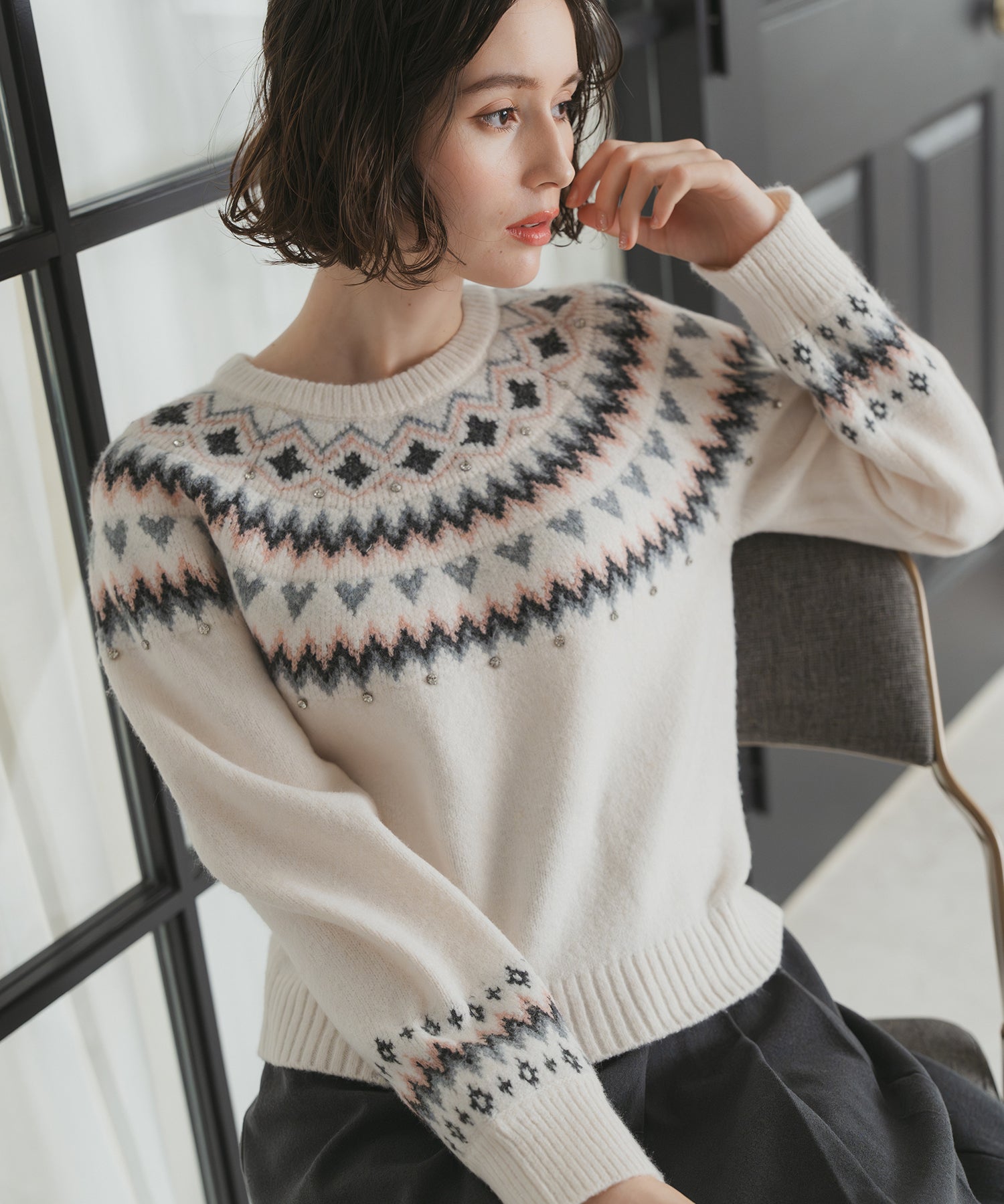 ノルディック柄ニット/TT548315 – MISCH MASCH|31 Sons de mode