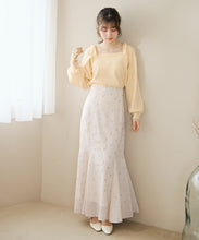 画像をギャラリービューアに読み込む, 刺繍マーメイドスカート/TT617204
