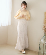 画像をギャラリービューアに読み込む, 刺繍マーメイドスカート/TT617204
