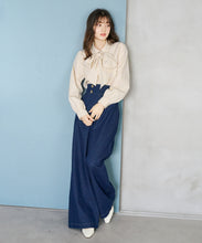 画像をギャラリービューアに読み込む, ボウタイ衿シャツブラウス/TT618102
