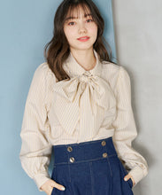 画像をギャラリービューアに読み込む, ボウタイ衿シャツブラウス/TT618102
