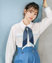 画像をギャラリービューアに読み込む, スカーフ付きシャツブラウス/TT618103
