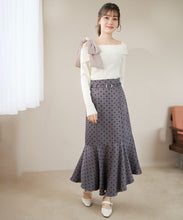 画像をギャラリービューアに読み込む, アシメリボンニットプルオーバー/TT618301
