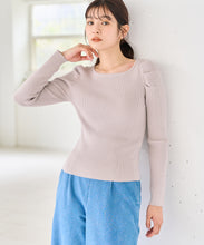 画像をギャラリービューアに読み込む, ボートネックリブニット/TT618302
