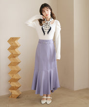 画像をギャラリービューアに読み込む, スカーフ付きスクエアニット/TT618303
