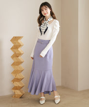 画像をギャラリービューアに読み込む, スカーフ付きスクエアニット/TT618303
