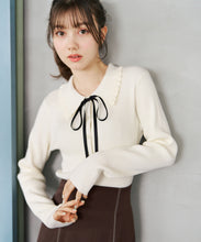 画像をギャラリービューアに読み込む, 襟フリルニット/TT618304
