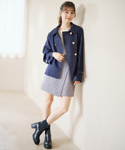 画像をギャラリービューアに読み込む, リボンタイ付きブルゾン/TT618502
