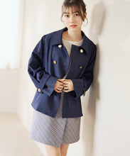 画像をギャラリービューアに読み込む, リボンタイ付きブルゾン/TT618502
