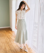 画像をギャラリービューアに読み込む, アシメレーストリムスカート/TT627202
