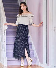 画像をギャラリービューアに読み込む, アシメレーストリムスカート/TT627202
