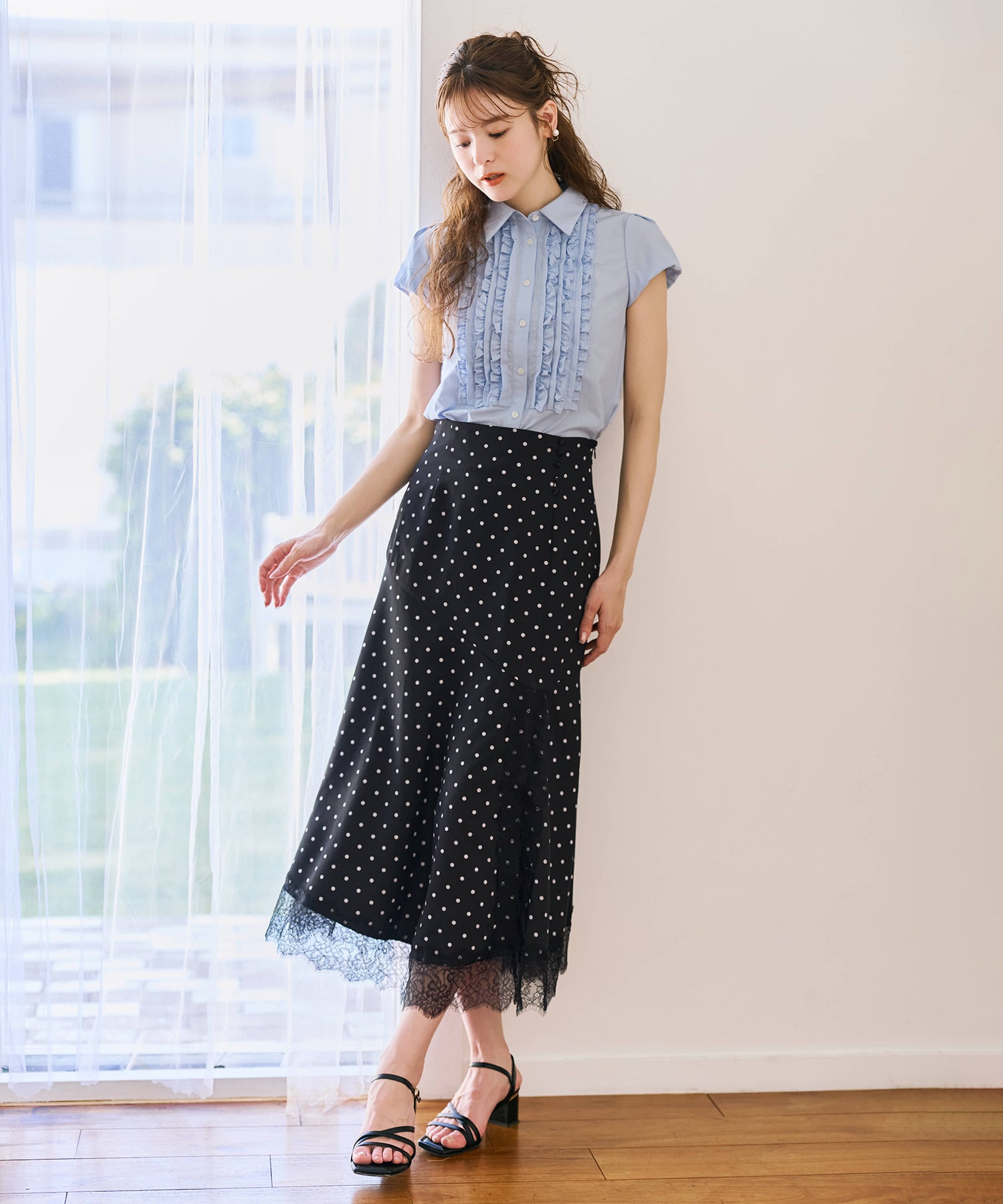 再入荷】アシメレーストリムスカート/TT627202 – MISCH MASCH|31 Sons