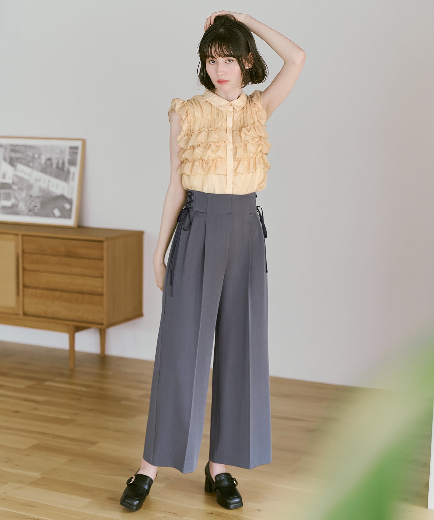 再入荷】サイドレースアップパンツ/TT627302 – MISCH MASCH|31 Sons de