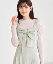 画像をギャラリービューアに読み込む, リボンモチーフコンビネゾン/TT627402
