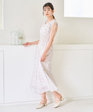 画像をギャラリービューアに読み込む, 【予約販売/4月中旬発売予定】花柄ノースリーブワンピース/TT627405
