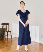 画像をギャラリービューアに読み込む, バックリボンギャザーワンピース/TT627406
