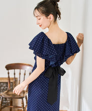 画像をギャラリービューアに読み込む, バックリボンギャザーワンピース/TT627406
