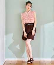 画像をギャラリービューアに読み込む, シフォンフリルブラウス/TT628105
