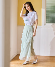 画像をギャラリービューアに読み込む, フラワープリントグラフィックTシャツ/TT628201
