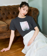 画像をギャラリービューアに読み込む, フラワープリントグラフィックTシャツ/TT628201
