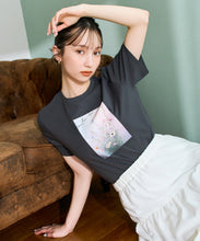 画像をギャラリービューアに読み込む, フラワープリントグラフィックTシャツ/TT628201
