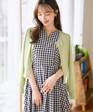 画像をギャラリービューアに読み込む, 【UVカット/接触冷感】サマービジューカーディガン/TT628402
