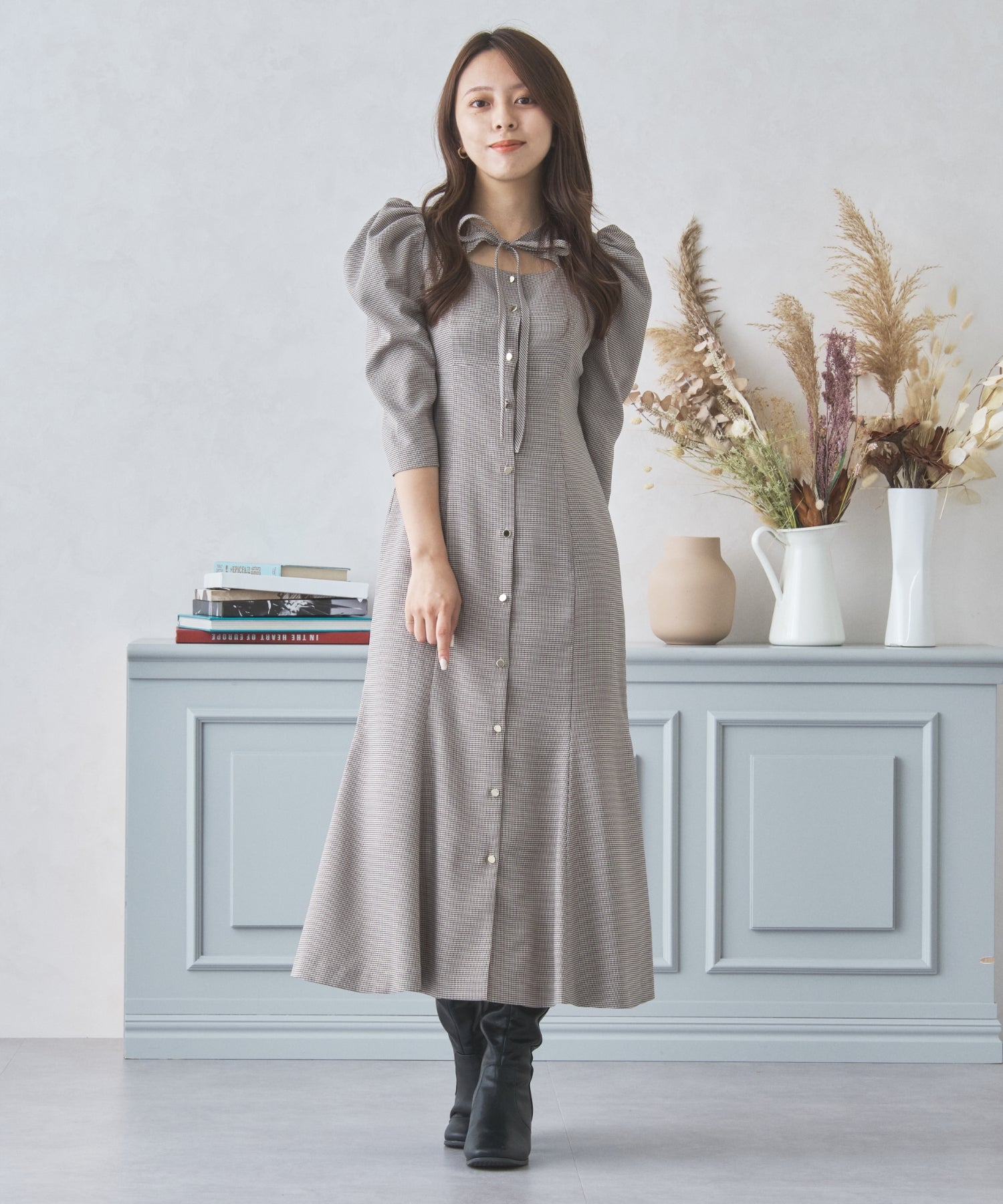 チドリチェックリボンワンピース/MM437404 – MISCH MASCH|31 Sons de mode