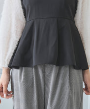 画像をギャラリービューアに読み込む, フリンジ切替ペプラムブラウス/MM438109
