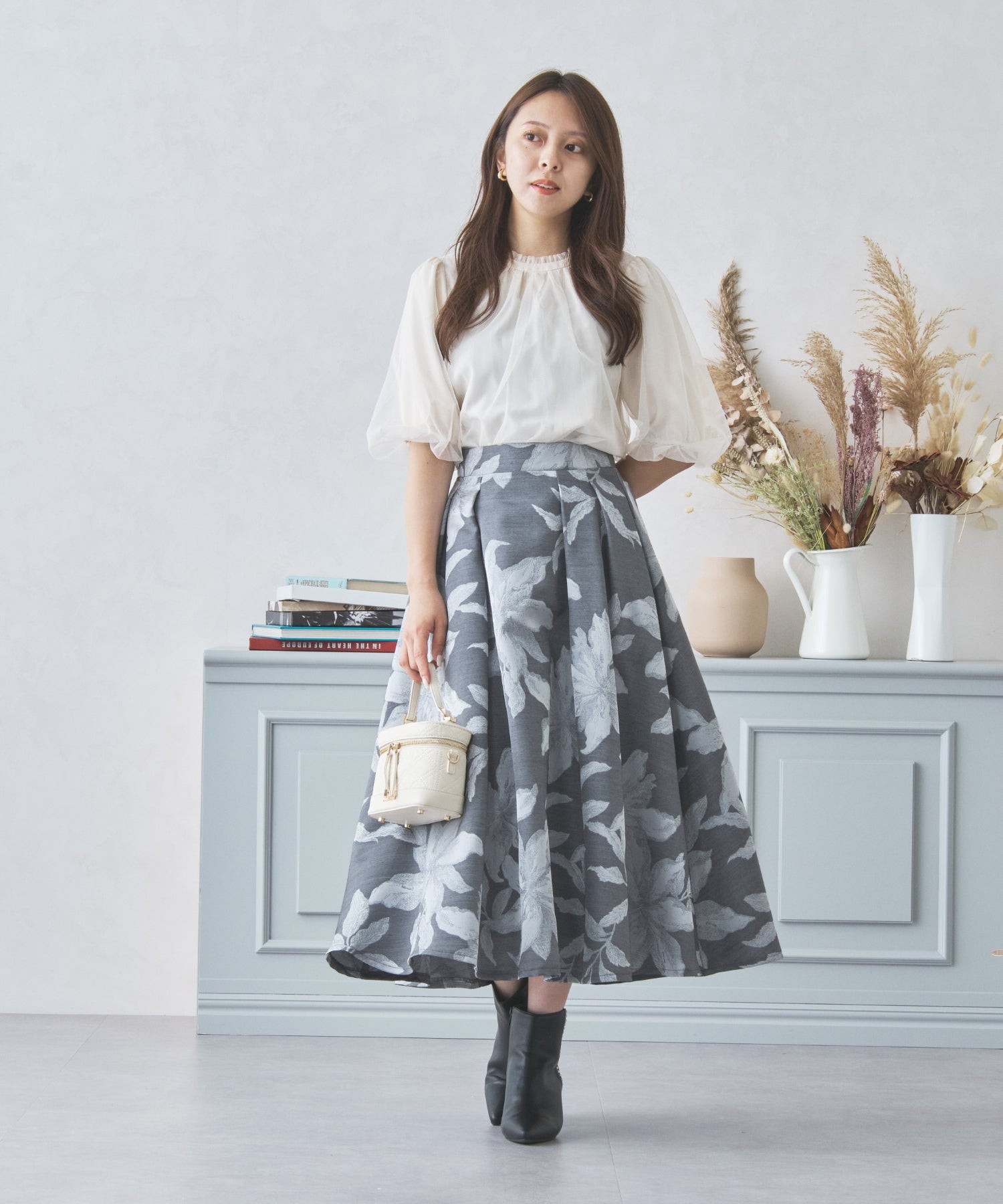 ジャガードフラワースカート/MM437215 – MISCH MASCH|31 Sons de