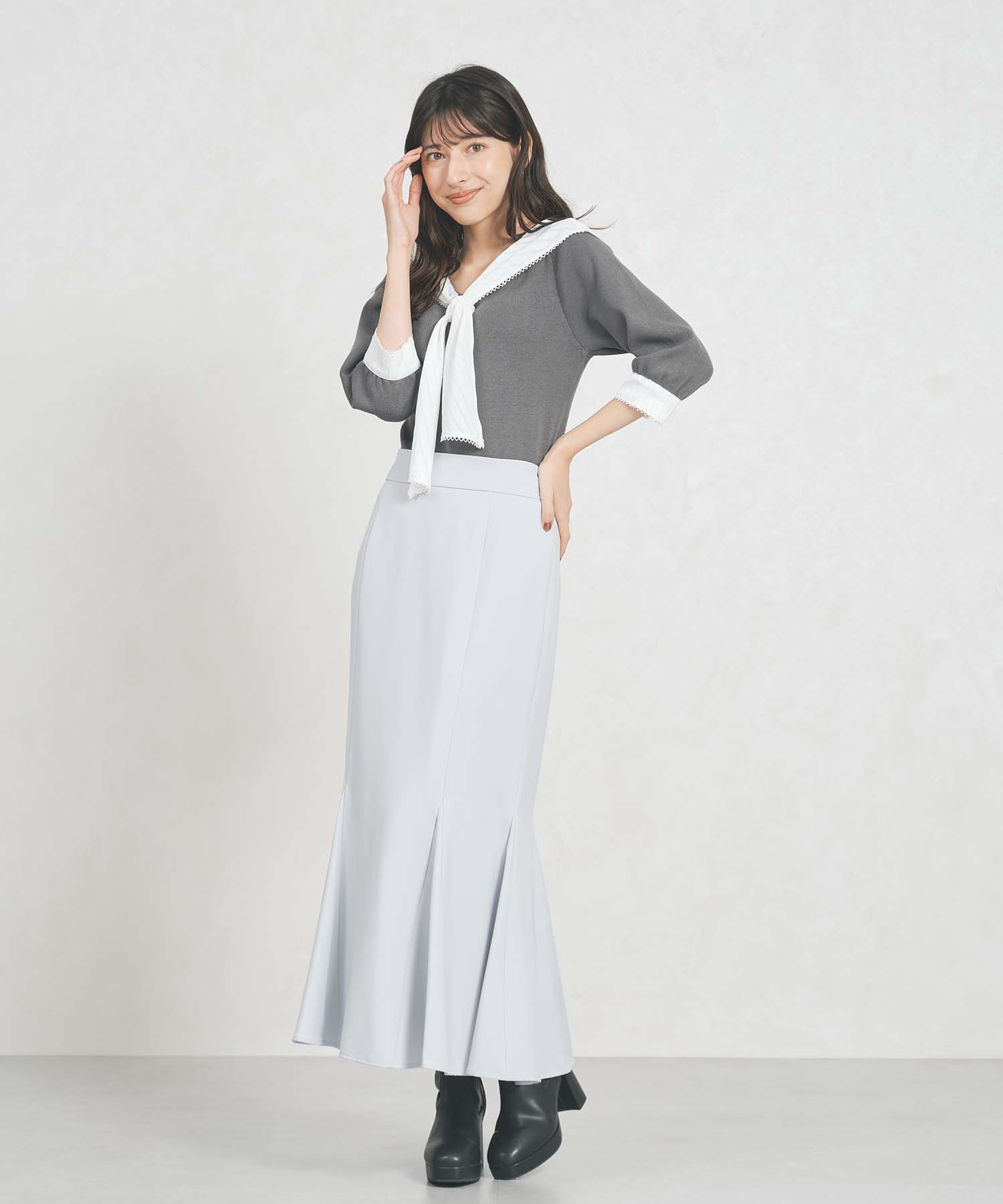 レースアップマーメイドスカート/TT537206 – MISCH MASCH|31 Sons de mode