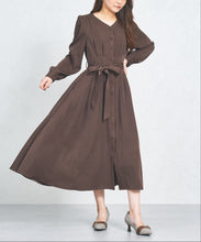 画像をギャラリービューアに読み込む, WEB限定　シャツワンピース/MM557409
