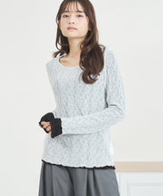 画像をギャラリービューアに読み込む, リバーシブル配色レーストップス/MM558203
