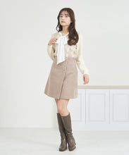 画像をギャラリービューアに読み込む, 一部店舗限定　リボンボウタイアーガイルニット/MM558308
