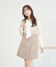 画像をギャラリービューアに読み込む, 一部店舗限定　リボンボウタイアーガイルニット/MM558308
