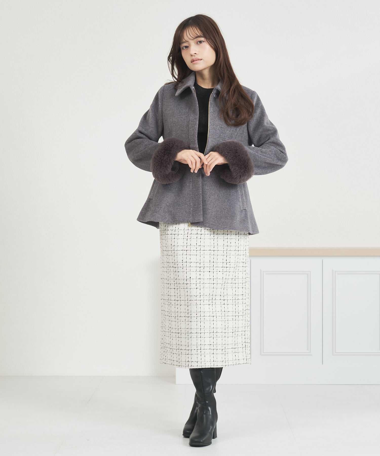 2way袖ファーペプラムコート/MM558601 – MISCH MASCH|31 Sons de mode