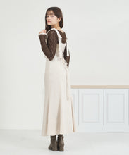 画像をギャラリービューアに読み込む, 2wayバックレースアップキャミワンピース/MM557413
