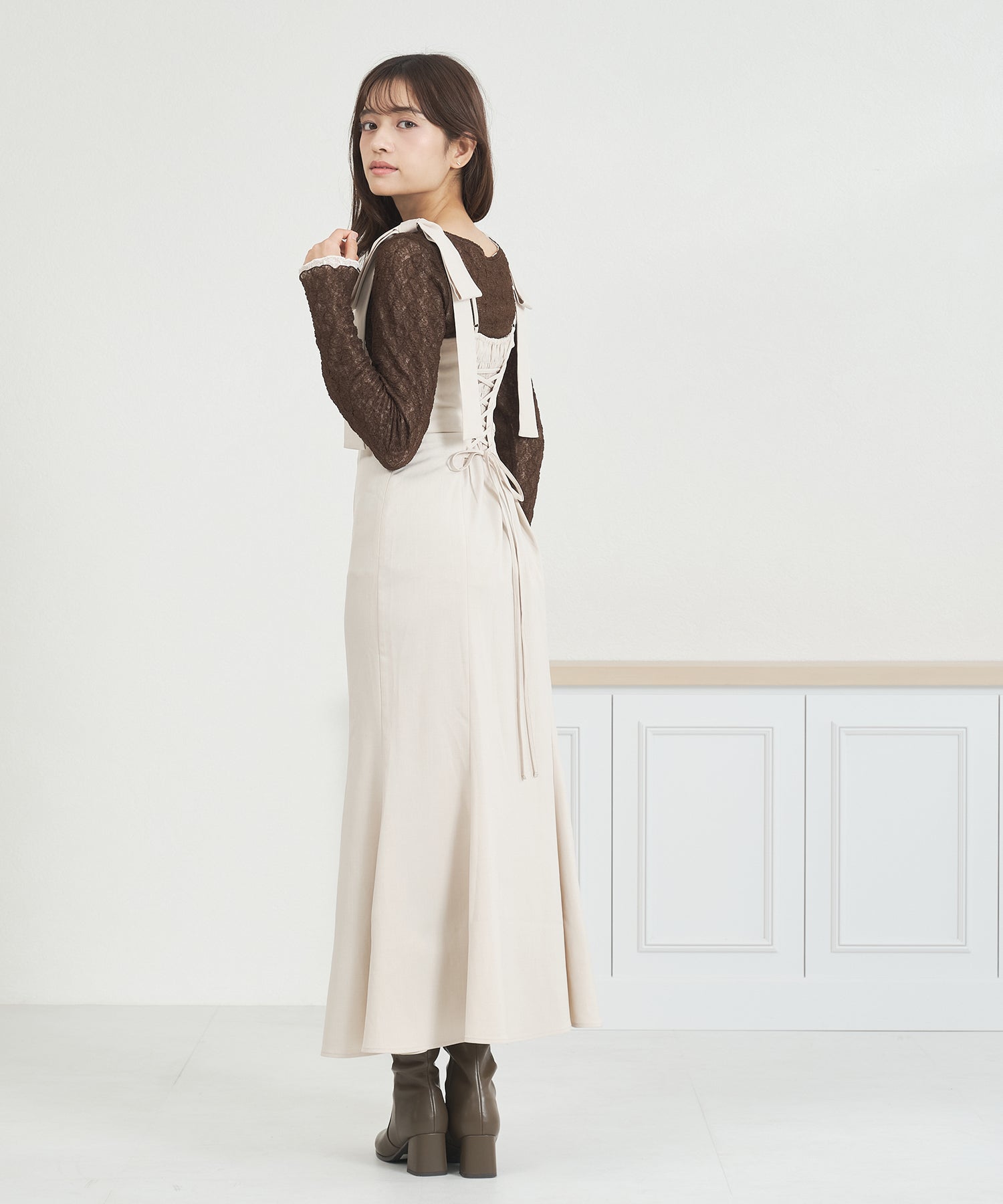 2wayバックレースアップキャミワンピース/MM557413 – MISCH MASCH|31