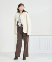 画像をギャラリービューアに読み込む, リバーシブル配色レーストップス/MM558203
