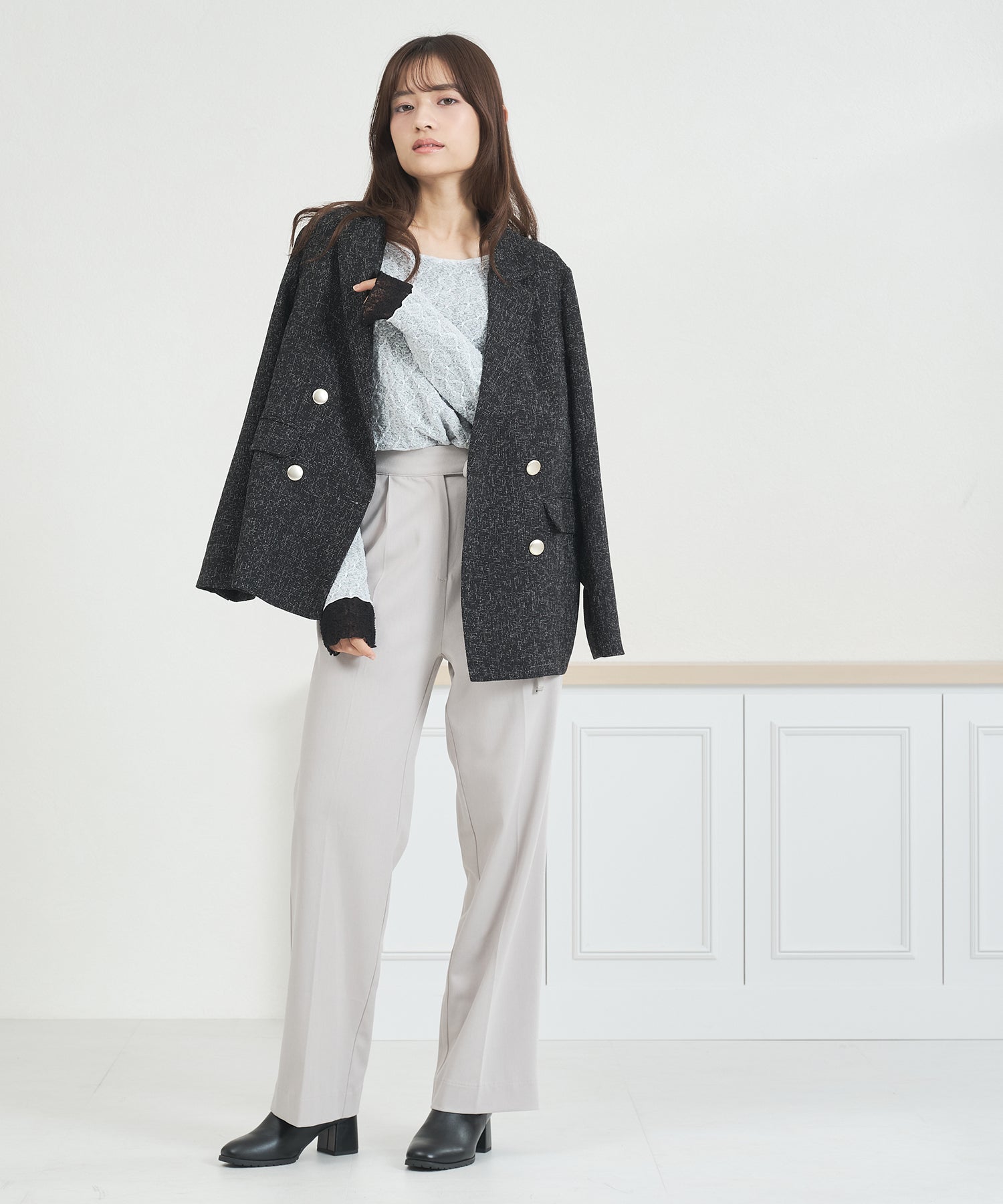 ツイードテーラードジャケット/MM558501 – MISCH MASCH|31 Sons de mode